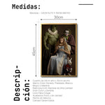 Cargar imagen en el visor de la galería, Cuadro Decorativo Personajes Época 032 Superhéroes Hulk, Joker, Alicia
