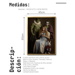 Cargar imagen en el visor de la galería, Cuadro Decorativo Personajes Época 032 Superhéroes Hulk, Joker, Alicia
