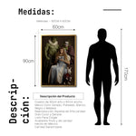 Cargar imagen en el visor de la galería, Cuadro Decorativo Personajes Época 032 Superhéroes Hulk, Joker, Alicia

