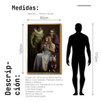 Cargar imagen en el visor de la galería, Cuadro Decorativo Personajes Época 032 Superhéroes Hulk, Joker, Alicia
