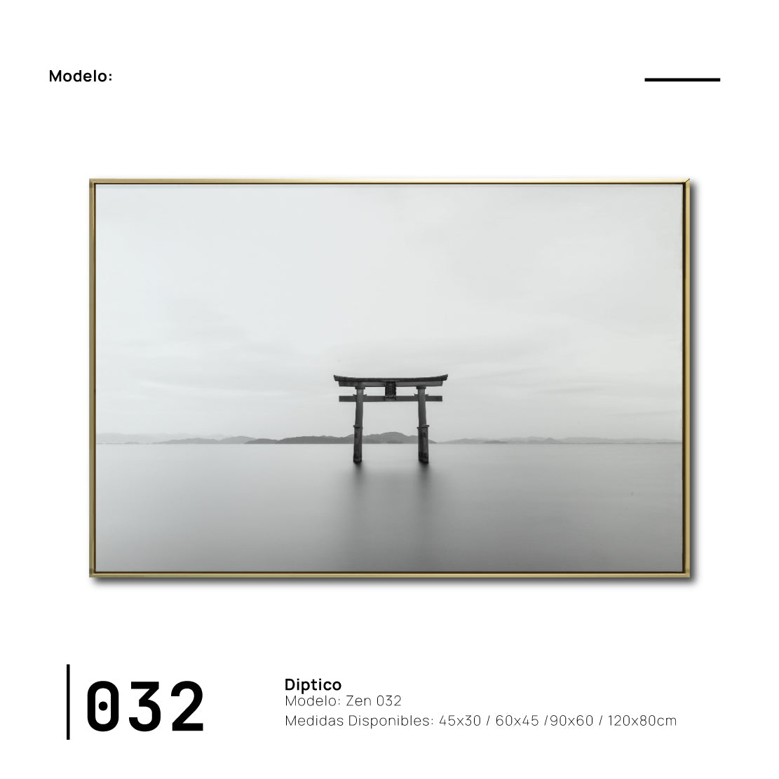 Cuadro Decorativo - Zen 032 - Torii - Puerta Sagrada