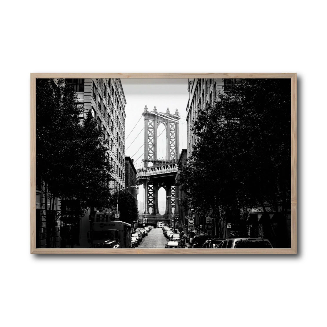 Cuadro Decorativo NY 033 - Manhattan Bridge New York Dumbo