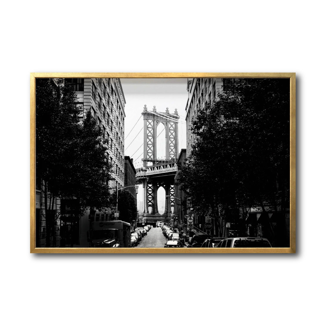 Cuadro Decorativo NY 033 - Manhattan Bridge New York Dumbo