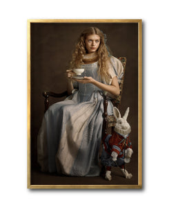 Cuadro Decorativo Personajes Época 033 Alicia en el país de las Maravillas