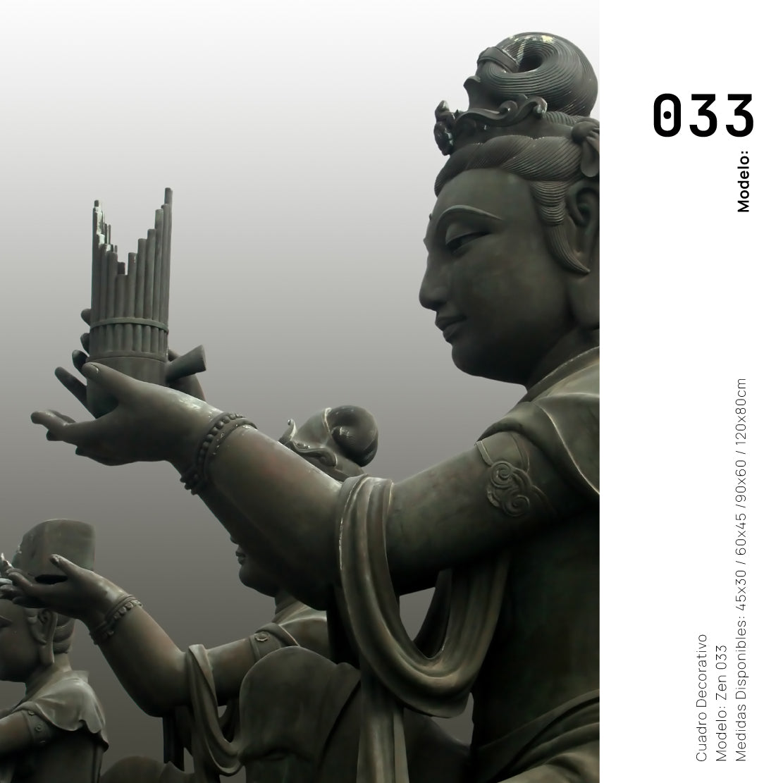 Cuadro Decorativo - Zen 033 - Budas Orando