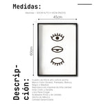 Cargar imagen en el visor de la galería, Cuadro Decorativo Abstract Colors 034 - Ojo

