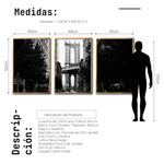 Cargar imagen en el visor de la galería, Set Cuadros Decorativos NY 034 - Triptico Manhattan Bridge New York Dumbo

