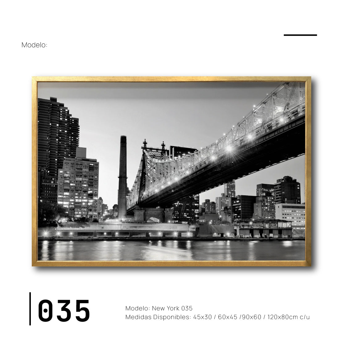 Cuadro Decorativo NY 035