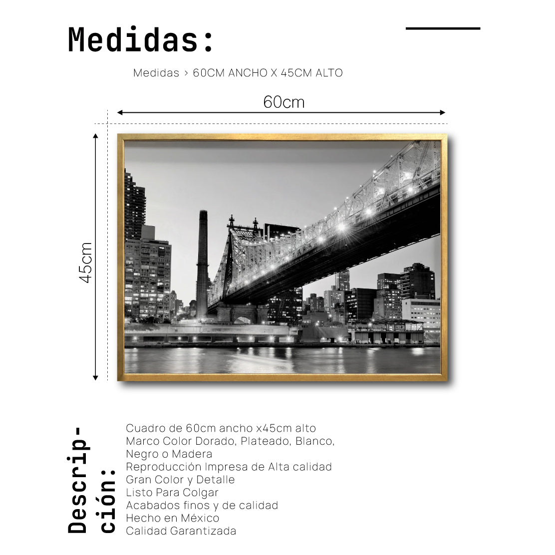 Cuadro Decorativo NY 035