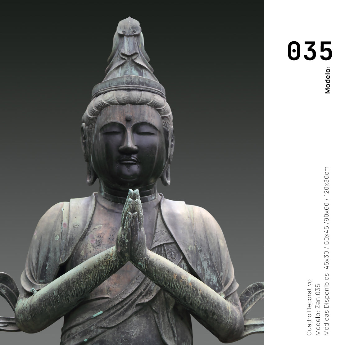 Cuadro Decorativo - Zen 035 - Buda en Meditación
