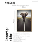 Cargar imagen en el visor de la galería, Cuadro Decorativo Fauna 037 - Elefante Carretera
