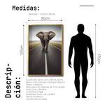 Cargar imagen en el visor de la galería, Cuadro Decorativo Fauna 037 - Elefante Carretera
