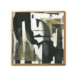 Cargar imagen en el visor de la galería, Cuadro Decorativo Abstracto Negro Arena 037 - Para Credenza

