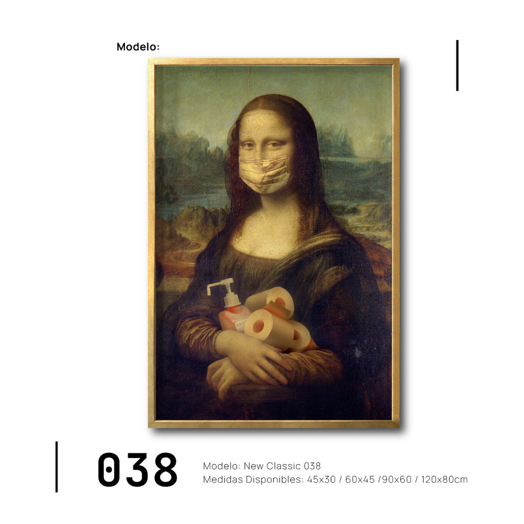 Compra cuadros online de Arte Clásicos para sala. Galería 314. Pandemia.