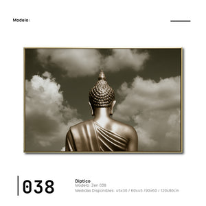 Cuadro Decorativo - Zen 038 - Buda en Meditación