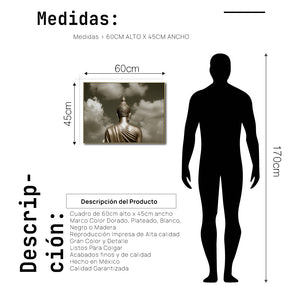 Cuadro Decorativo - Zen 038 - Buda en Meditación