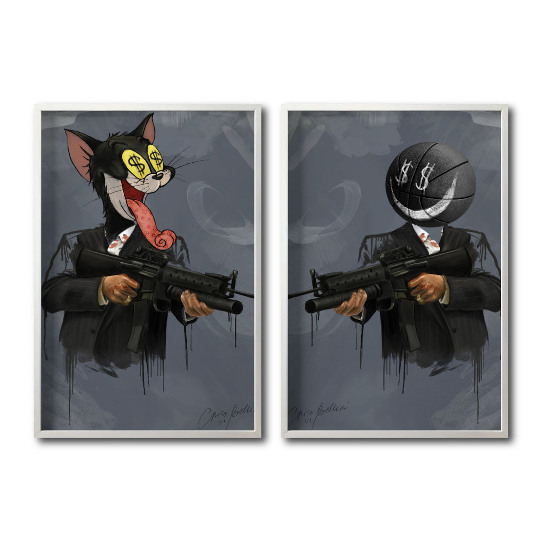 Set 2 Cuadros Decorativos New Classic 039