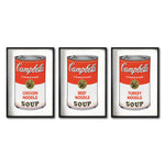 Cargar imagen en el visor de la galería, Set Cuadros Decorativos Warhol 039 Campbells Pop Art
