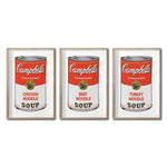 Cargar imagen en el visor de la galería, Set Cuadros Decorativos Warhol 039 Campbells Pop Art
