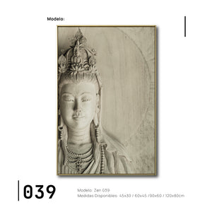 Cuadro Decorativo - Zen 039 - Buda en Meditación