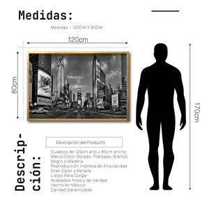 Cuadro Decorativo NY 040 - Time Square New York