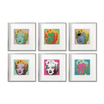 Cargar imagen en el visor de la galería, Set Cuadros Decorativos Warhol 040 Marilyn Monroe Pop Art
