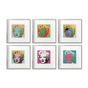 Set Cuadros Decorativos Warhol 040 Marilyn Monroe Pop Art