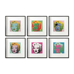 Cargar imagen en el visor de la galería, Set Cuadros Decorativos Warhol 040 Marilyn Monroe Pop Art
