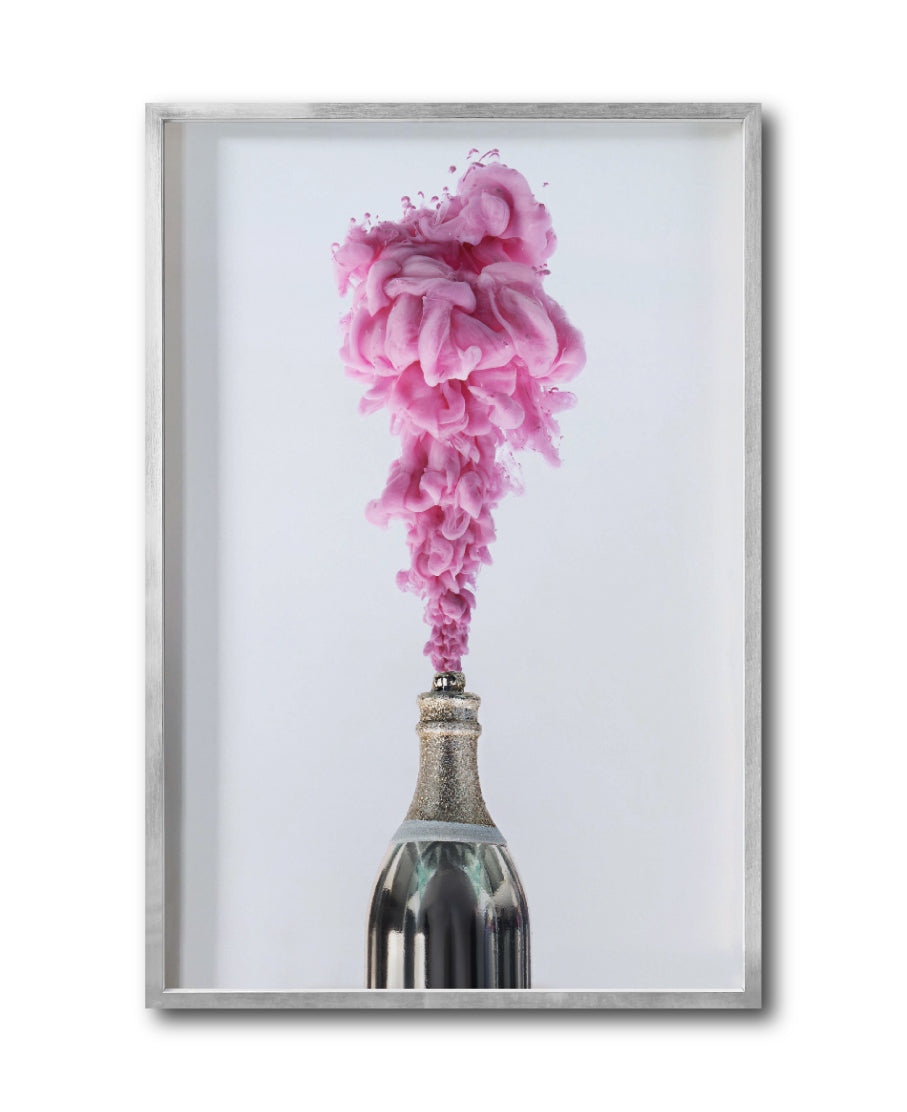 Cuadro Decorativo Pink 040 - Botella Pink Addiction