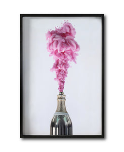 Cuadro Decorativo Pink 040 - Botella Pink Addiction