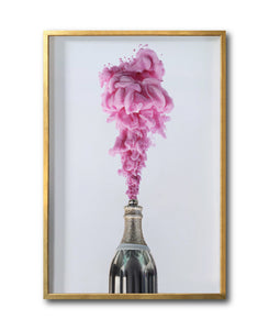 Cuadro Decorativo Pink 040 - Botella Pink Addiction