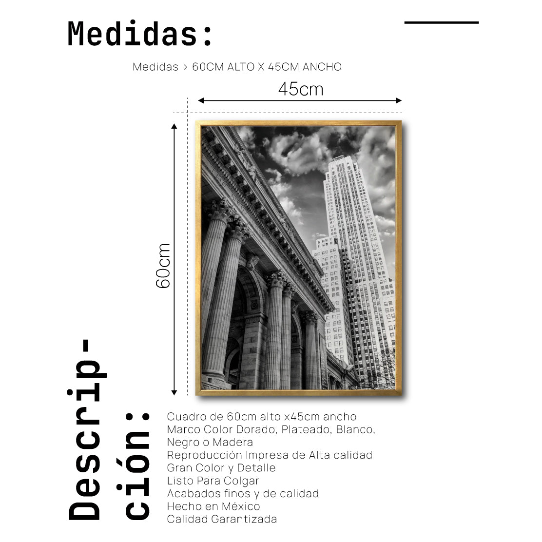 Cuadro Decorativo NY 041 - Nueva York