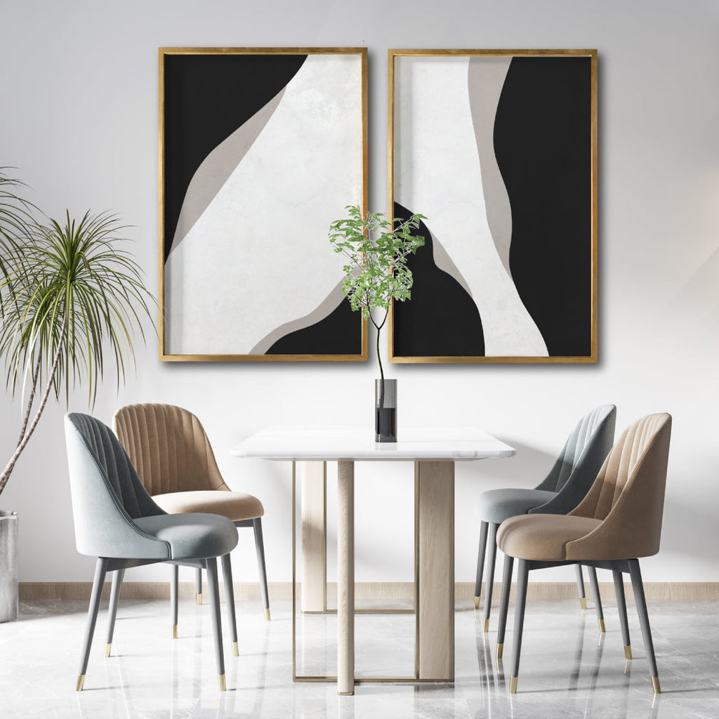 Venta de cuadros decorativos Abstractos de calidad para tu comedor.  Cuadro Moderno, Minimalista y elegante. 