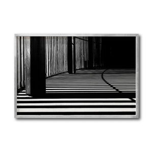 Cuadro Decorativo Arquitectónico 042 - Luz y Sombras Blanco y Negro