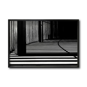 Cuadro Decorativo Arquitectónico 042 - Luz y Sombras Blanco y Negro