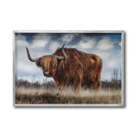 Cargar imagen en el visor de la galería, Cuadro Decorativo Fauna 042 - Vaca de las tierras altas
