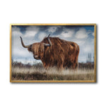 Cargar imagen en el visor de la galería, Cuadro Decorativo Fauna 042 - Vaca de las tierras altas
