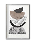 Cargar imagen en el visor de la galería, Cuadro Decorativo Abstracto Negro Arena 042 - Para Credenza
