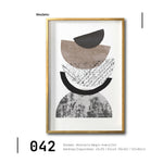 Cargar imagen en el visor de la galería, Cuadro Decorativo Abstracto Negro Arena 042 - Para Credenza
