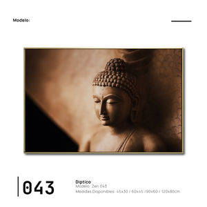 Cuadro Decorativo - Zen 043 - Buda en Meditación