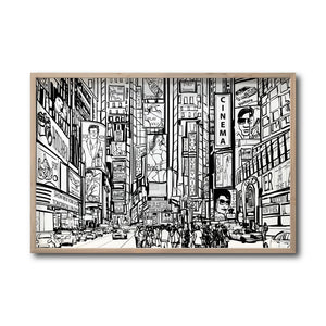 Cuadro Decorativo NY 044 - Time Square New York - Time Square Nueva York