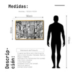Cargar imagen en el visor de la galería, Cuadro Decorativo NY 044 - Time Square New York - Time Square Nueva York
