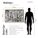 Cargar imagen en el visor de la galería, Cuadro Decorativo NY 044 - Time Square New York - Time Square Nueva York
