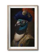 Cargar imagen en el visor de la galería, Cuadro Decorativo Animales Época 044 - Caballero Pavo Real Aristócrata
