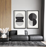 Cargar imagen en el visor de la galería, Venta de lienzos decorativos abstractos Canvas online para tu recámara. Decoración de interiores. Decoración minimalista.
