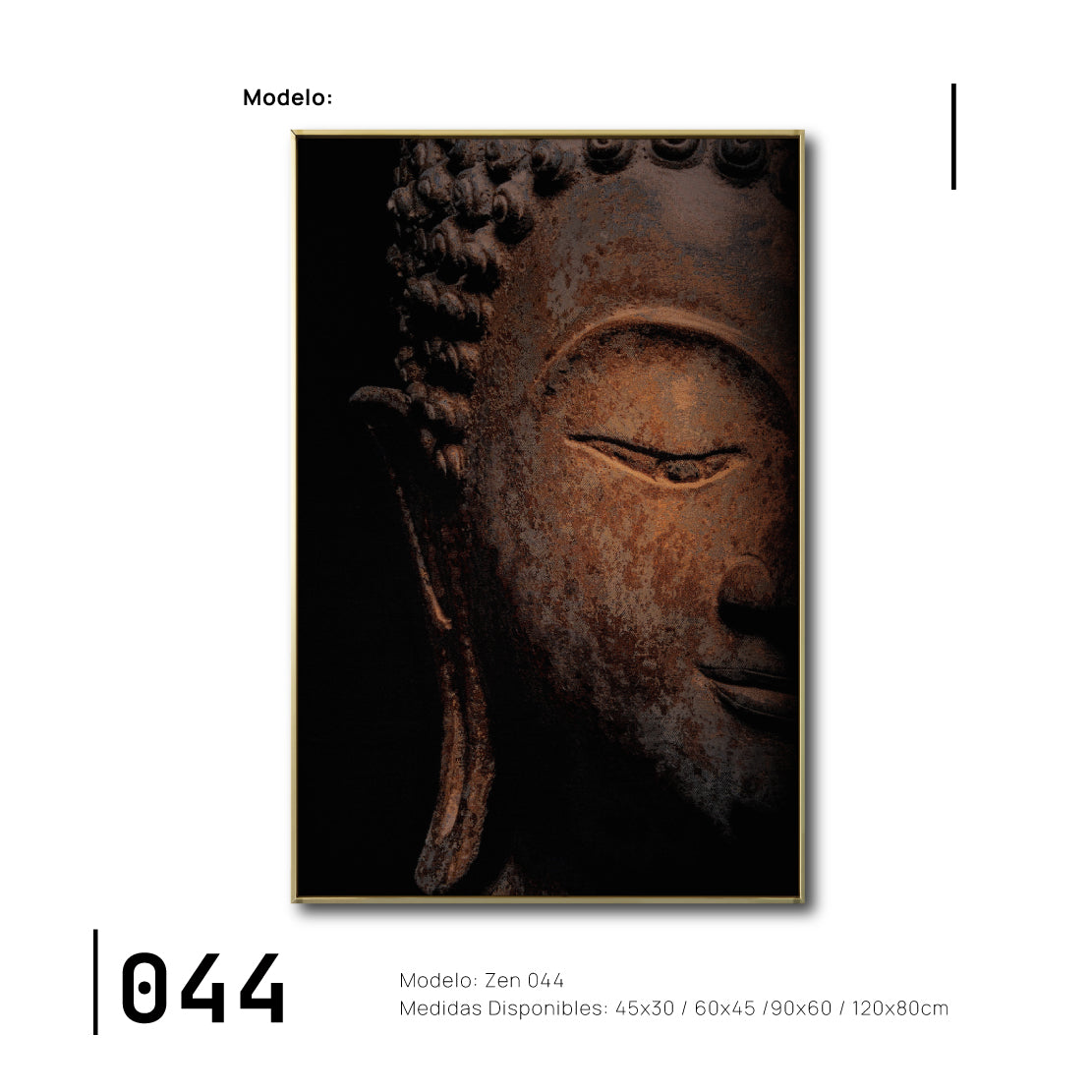Cuadro Decorativo - Zen 044 - Buda en Meditación