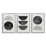 Cargar imagen en el visor de la galería, Set Cuadros Decorativos Abstracto Negro Arena 045 - Para Recámara
