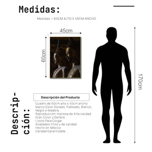 Cuadro Decorativo -  Zen 045 - Buda en Meditación