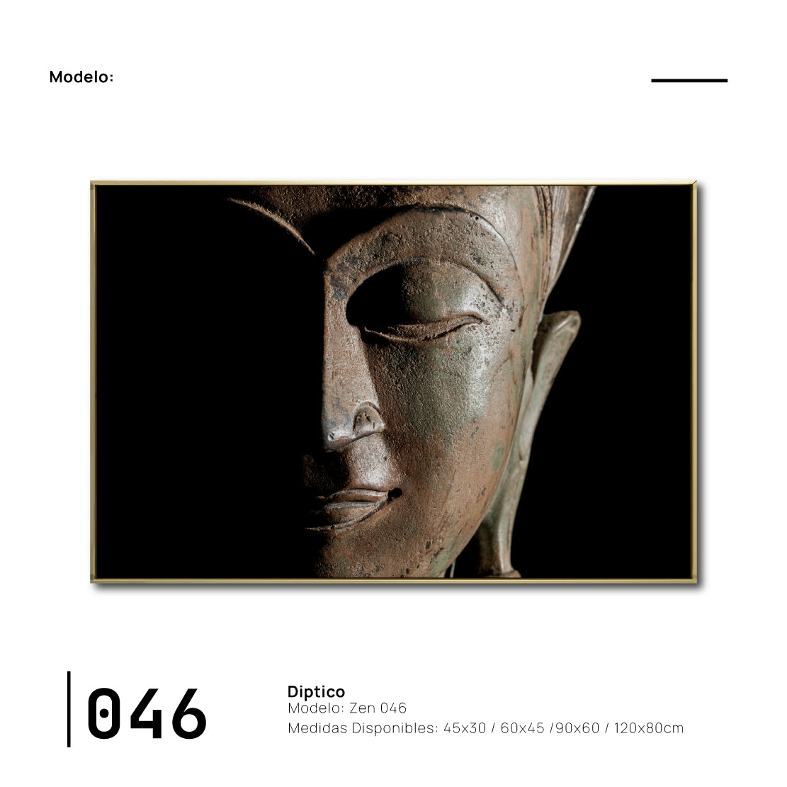 Cuadro Decorativo - Zen 046 - Buda en Meditación