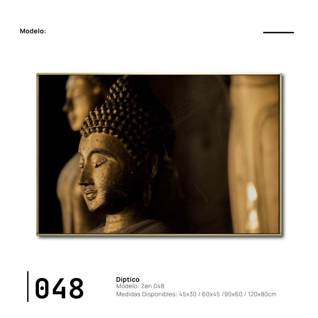 Cuadro Decorativo - Zen 048 - Buda en Meditación